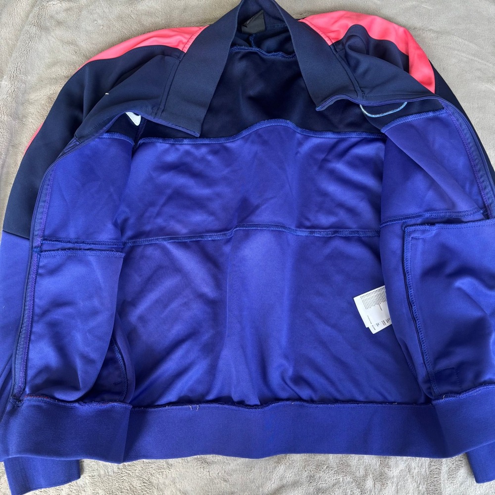 Nike Chelsea FC Dri-FIT Training Zip Up Track Jacket Navy Blue Pink Mens Small - Picture 6 of 7